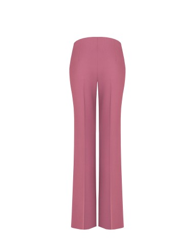 Pantalon large et évasé en tissu cady sans poches Rinascimento