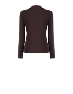 Getailleerde blazer van cadistof met een ton-sur-ton metalen knoop van Rinascimento 2