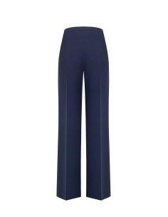 Pantalon palazzo en tissu technique avec bouton logo Rinascimento 2