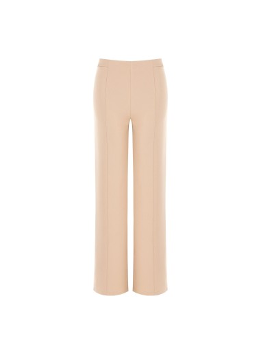 Palazzo-broek van scuba-crêpe met elastische taille Rinascimento