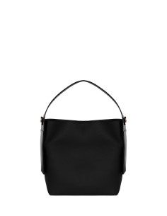 Maxi-handtas van imitatieleer met binnenpochette en afneembare schouderriem Rinascimento