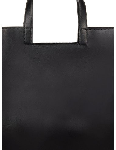 Maxi sac cabas en similicuir avec bandoulière amovible et breloques décoratives Rinascimento