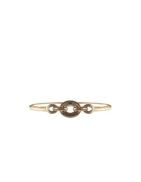 Ceinture élastique en métal avec boucle martelée Rinascimento