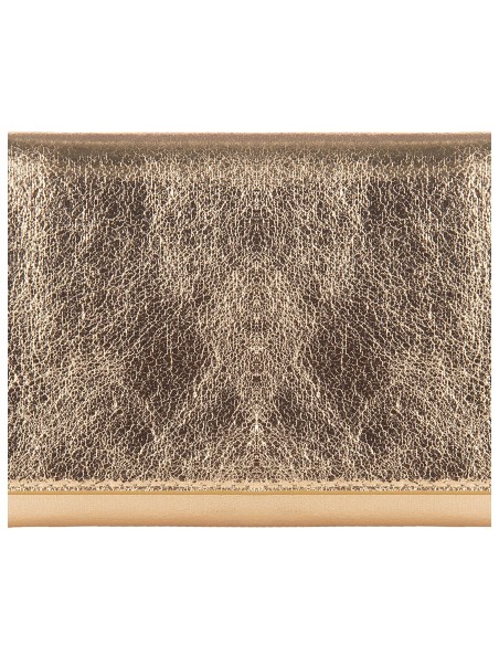 Metalen harde clutch van imitatieleer met kettingriem Rinascimento