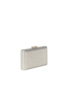 Pochette rigide pailletée avec fermeture pailletée et bandoulière chaîne Rinascimento 2