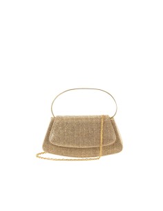 Sac à main recouvert de strass avec bandoulière en chaîne Rinascimento