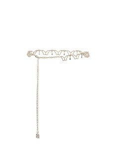 Ceinture chaîne bijou en forme de papillons avec strass Rinascimento 2