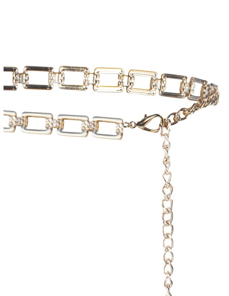 Ceinture chaîne à maillons rectangulaires Rinascimento