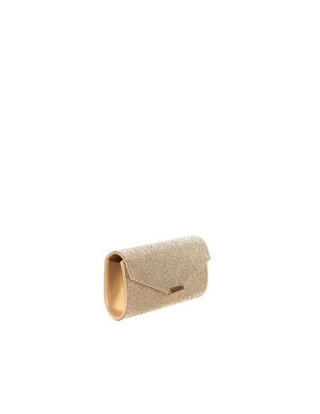 Pochette recouverte de strass avec bandoulière chaîne Rinascimento