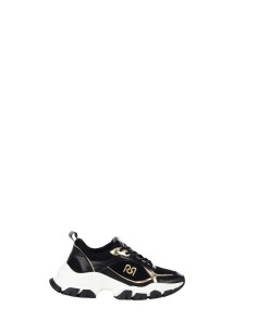 Chunky sneakers met logo en metallic details Rinascimento