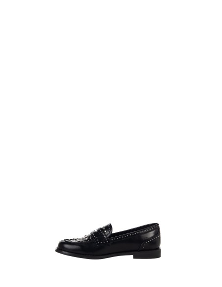 Rinascimento mocassins met studs en strass