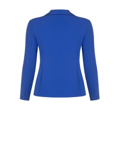 Veste blazer cintrée grande taille en scuba crêpe avec boutons assortis Rinascimento Curvy 2