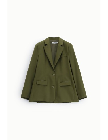 Blazer met klassieke revers en zakken met klep, alsjeblieft