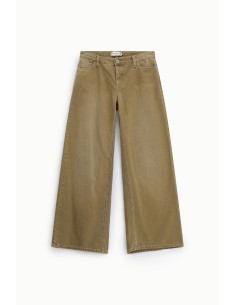 Pantalon palazzo taille regular à cinq poches Please 2