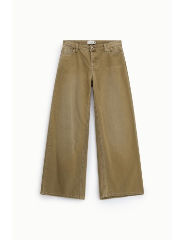 Pantalon palazzo taille regular à cinq poches Please