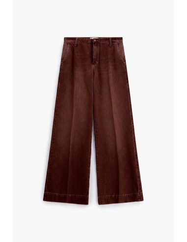 Wijde jeans met knoopsluiting, alsjeblieft