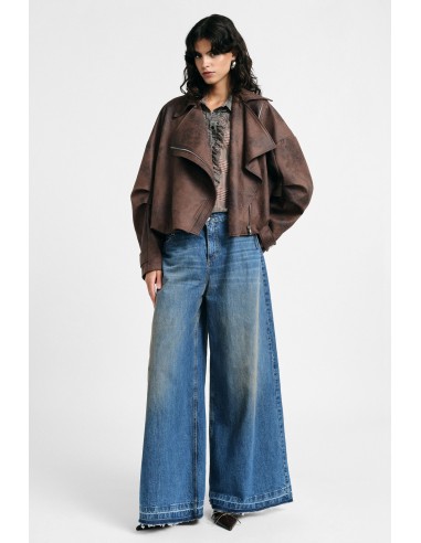 Wijde jeans met wijde pijpen, alstublieft