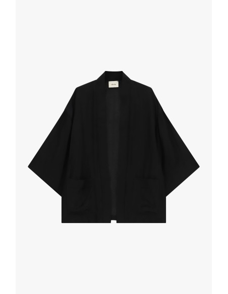 Blazer kimono ample avec poches frontales Dixie