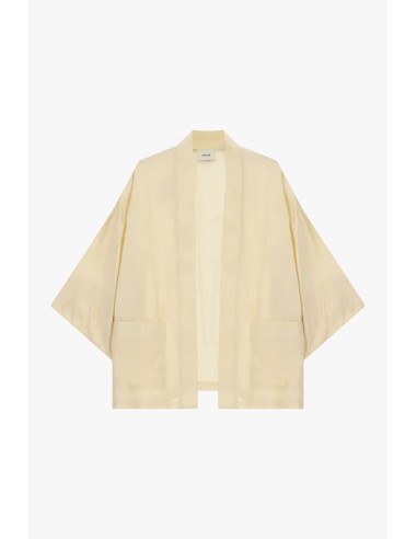 Dixie blazer in kimonomodel met ruime pasvorm en zakken aan de voorkant