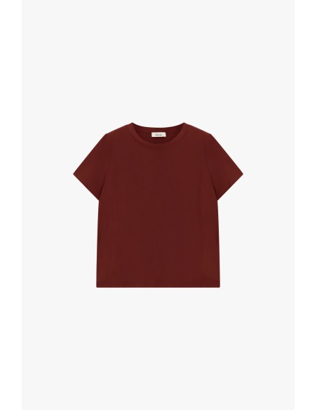 Dixie T-shirt met korte mouwen en rechte snit