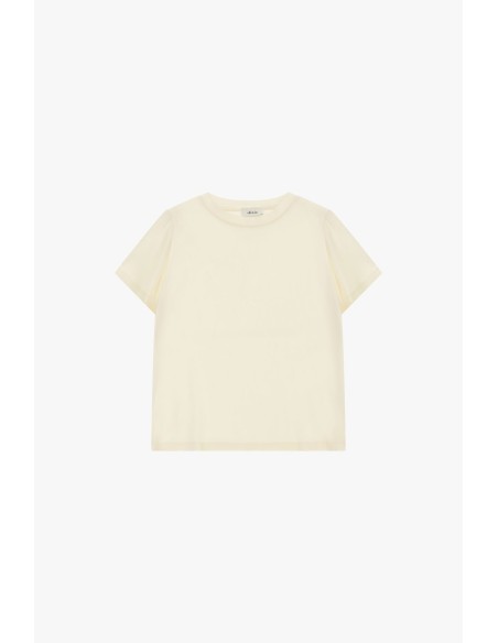 Dixie T-shirt met korte mouwen en rechte snit