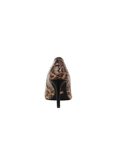 Rinascimento gevlekte stiletto-pumps, bedekt met transparante pailletten