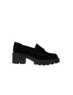 Chunky mocassins van imitatie suède van Rinascimento