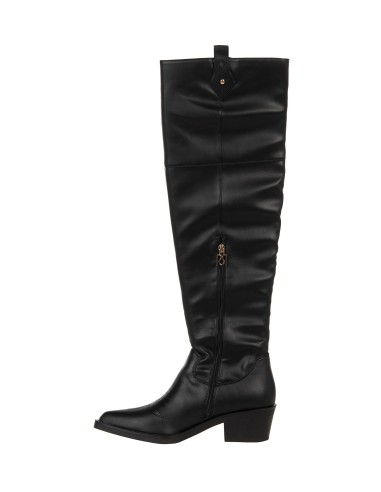 Bottes texanes hautes en simili-cuir Rinascimento