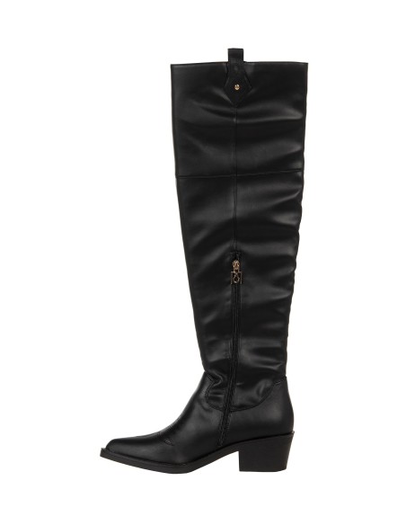 Bottes texanes hautes en simili-cuir Rinascimento