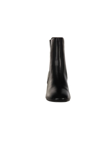 Bottine pointue en similicuir avec talon trapèze Rinascimento