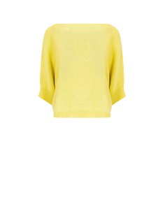 Pull oversize en coton à manches chauve-souris Rinascimento 2