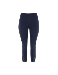 Pantalon cigarette curvy en scuba crêpe avec élastique au dos Rinascimento Curvy