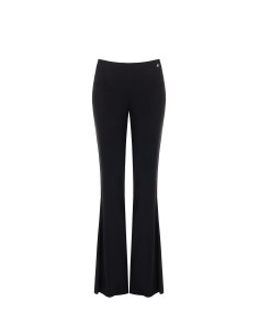 Pantalon évasé en jersey avec élastique à la taille Rinascimento