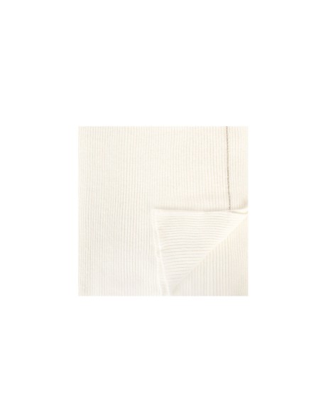 Écharpe en mélange de viscose et d’angora avec motif en lurex Rinascimento