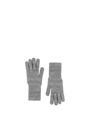 Gants en mélange de viscose et de laine avec micro-paillettes Rinascimento
