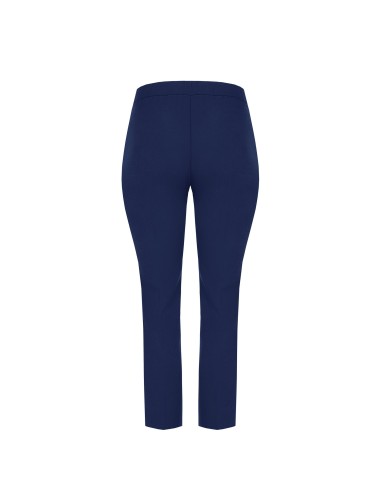 Pantalon droit grande taille en scuba crêpe avec élastique au dos Rinascimento Curvy