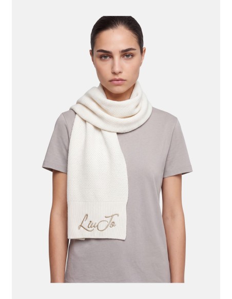 Sjaal met Liu Jo-logo