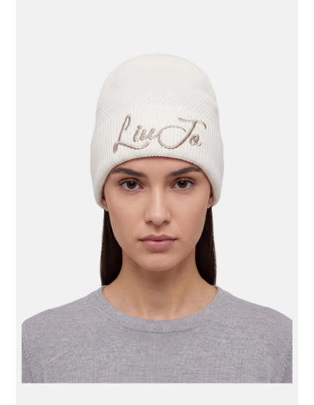 Gebreide muts met Liu Jo-logo