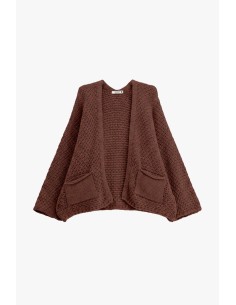 Cardigan oversize avec poches frontales Please 2