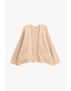 Cardigan oversize avec poches frontales Please