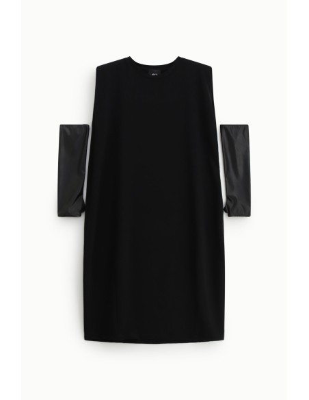 Robe midi sans manches avec gants amovibles Dixie