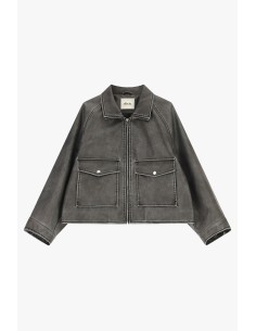 Veste courte de style avec poches plaquées Dixie