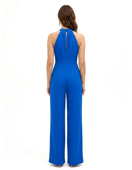 Combinaison pantalon palazzo entière en tissu cady Rinascimento