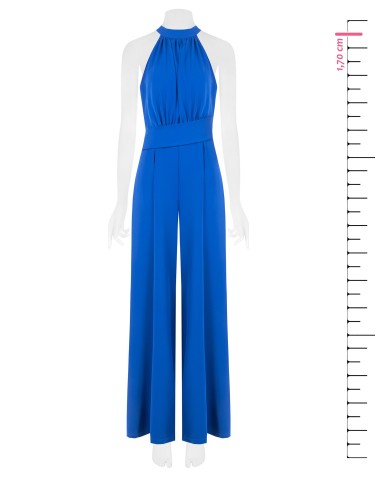 Combinaison pantalon palazzo entière en tissu cady Rinascimento