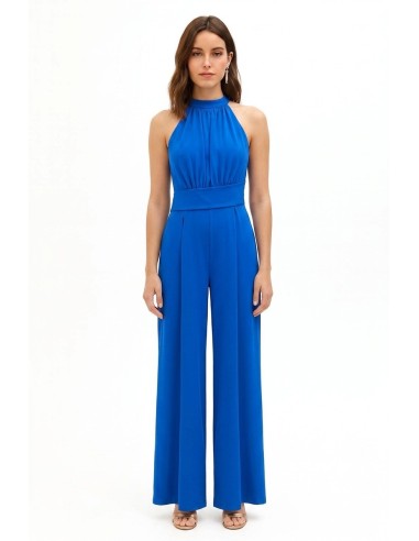 Combinaison pantalon palazzo entière en tissu cady Rinascimento