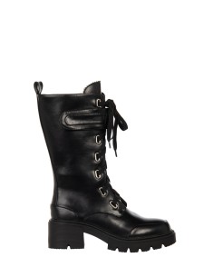Bottes chunky en similicuir à lacets sur le devant Rinascimento