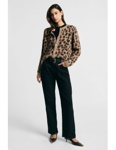 Regular-fit broek met rechte pijpen en vijf zakken, alstublieft
