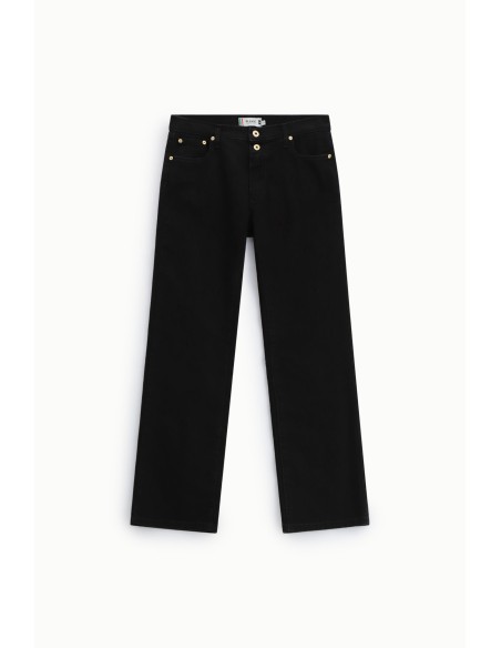 Pantalon regular fit à jambe droite à cinq poches Please