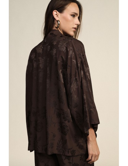 Blazer kimono ample avec poches frontales Dixie