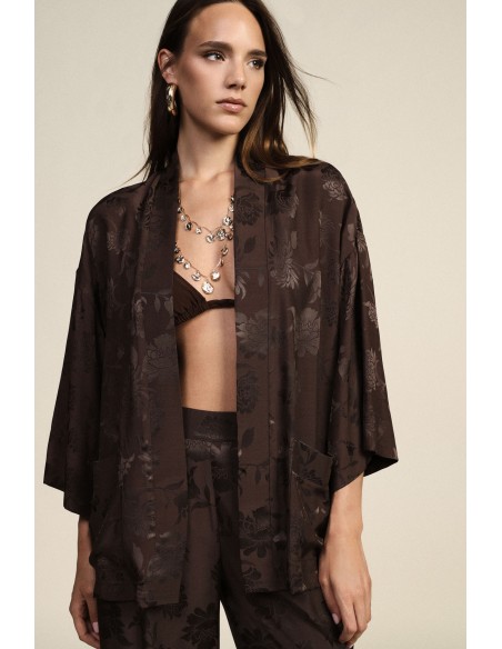 Blazer kimono ample avec poches frontales Dixie